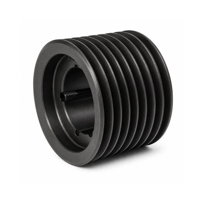 PowerDrive 1250X8SPC 1250mm Pitch Diameter SPC Section Tapered Locking Bush Type Pulley with 8 Grooves (Bush not Incl.) - Allow 2-3 Days