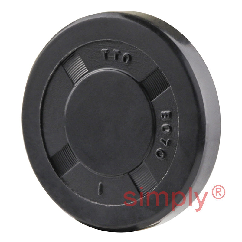 EC20X4 Nitrile Rubber End Cap Seal 20mm Outside Diameter 4mm Width
