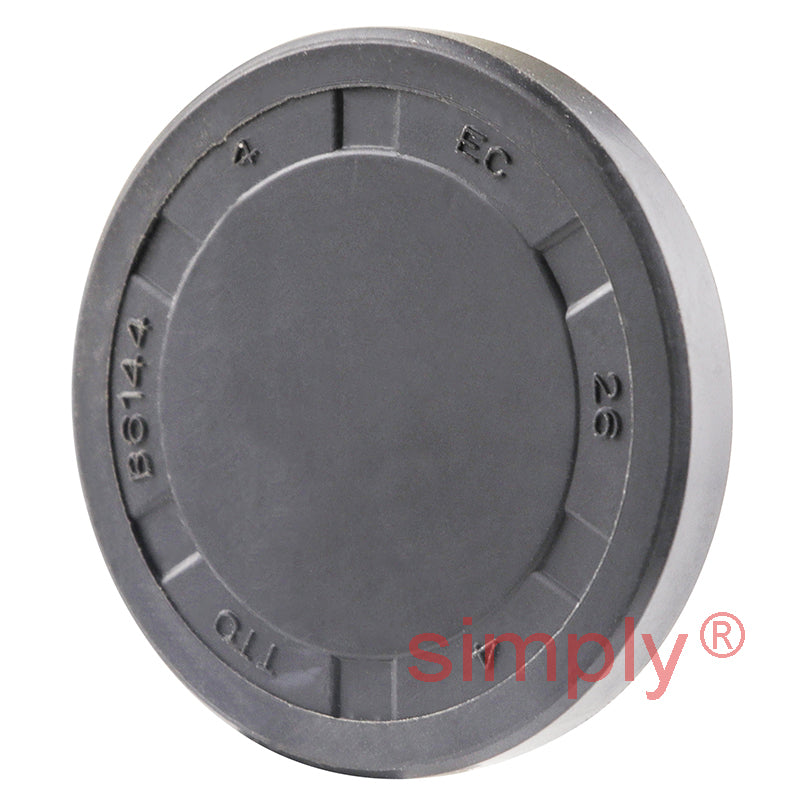 EC26x4 Nitrile Rubber End Cap Seal 26mm Outside Diameter 4mm Width