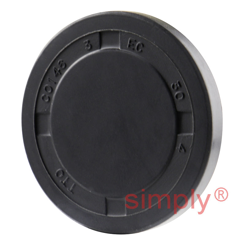 EC30x4 Nitrile Rubber End Cap Seal 30mm Outside Diameter 4mm Width