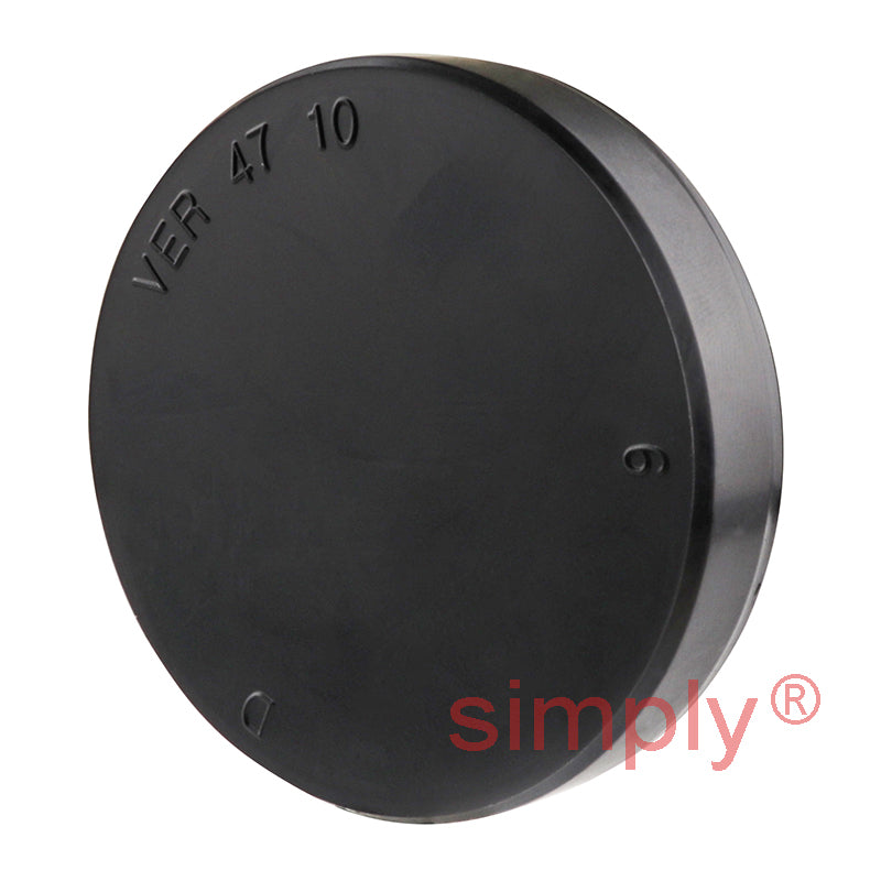 EC47X10 Nitrile Rubber End Cap Seal 47mm Outside Diameter 10mm Width