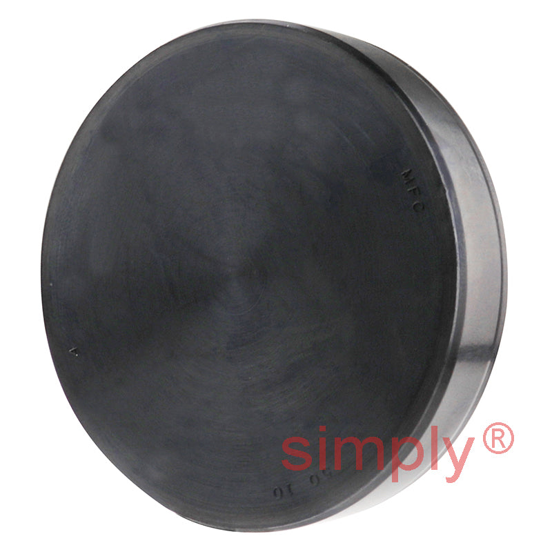 EC50X10 Nitrile Rubber End Cap Seal 50mm Outside Diameter 10mm Width