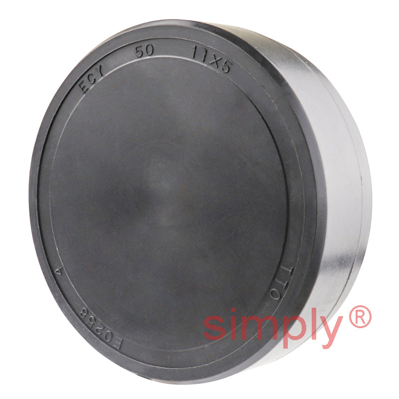 ECY50x11/5mm Nitrile Rubber End Cap Seal 50mm Outside Diameter 16mm Width