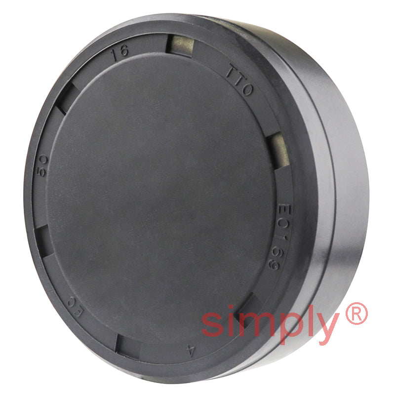 EC50x16 Nitrile Rubber End Cap Seal 50mm Outside Diameter 16mm Width