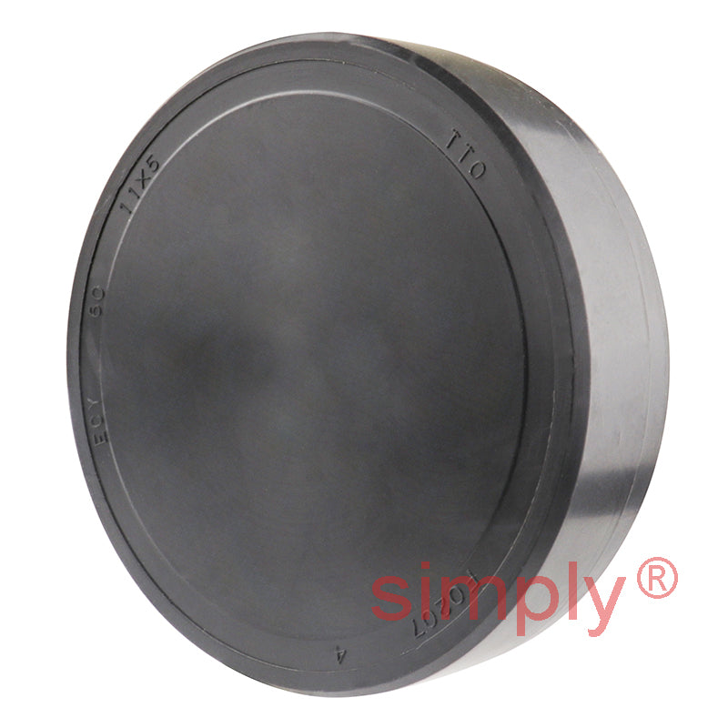 ECY60x11/5mm Nitrile Rubber End Cap Seal 60mm Outside Diameter 16mm Width