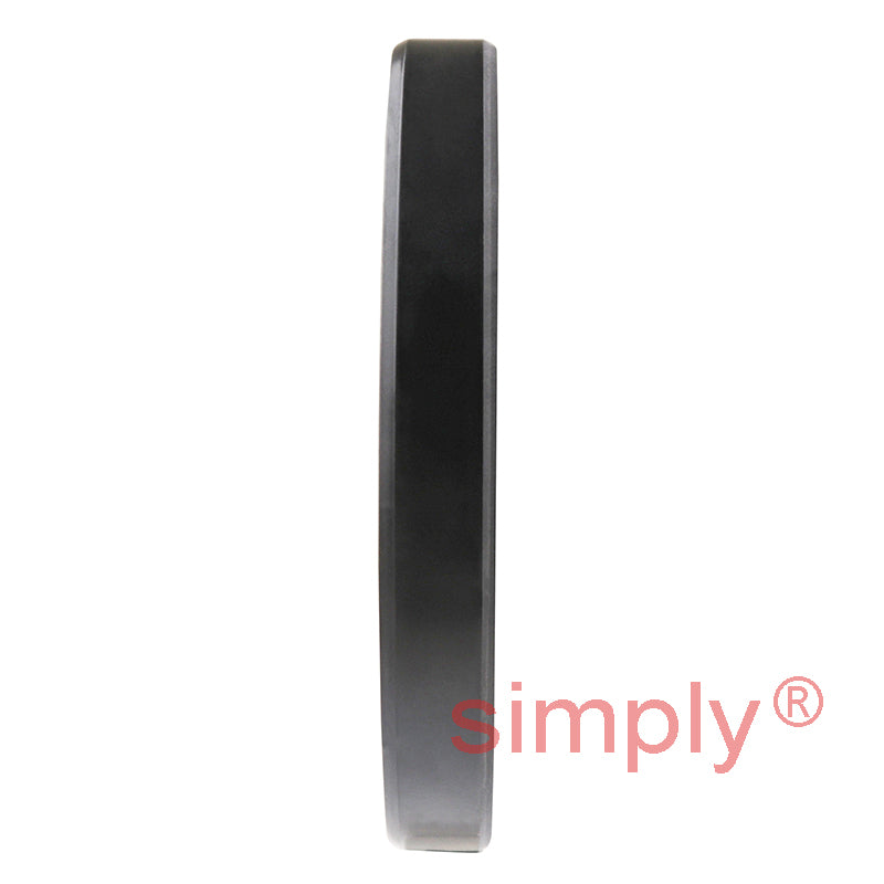 EC80X10 Nitrile Rubber End Cap Seal 80mm Outside Diameter 10mm Width