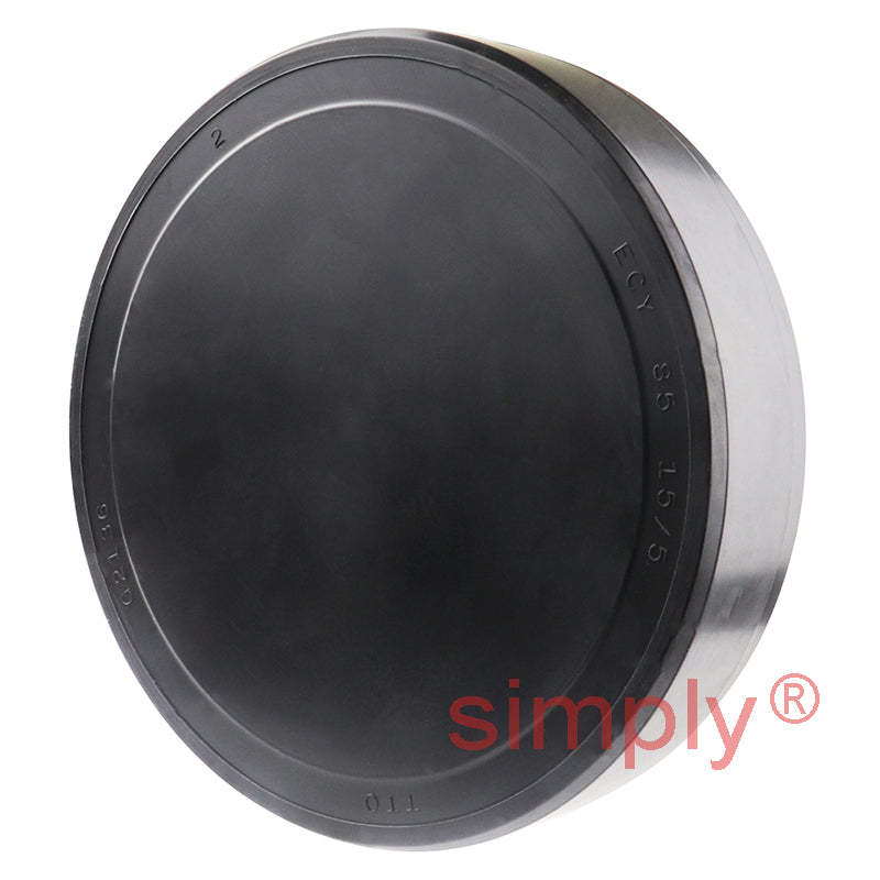ECY85x15/5mm Nitrile Rubber End Cap Seal 85mm Outside Diameter 20mm Width
