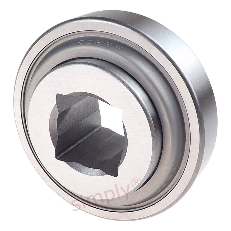 DNF155/12 Agricultural Bearing with Square Bore 1.5x3.937x1.312 inch