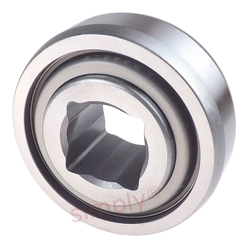 Major Branded W208PPB12 Gang Disc Harrow Spherical Outer Square Bore Standard Non-Relubricatable Bearing 1.18x3.376x1.438 inch