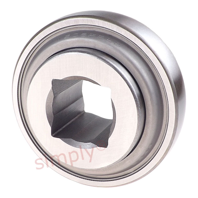 Major Branded W208PPB6 Gang Disc Harrow Spherical Outer Square Bore Standard Non-Relubricatable Bearing 1.03x3.1496x1.4375 inch