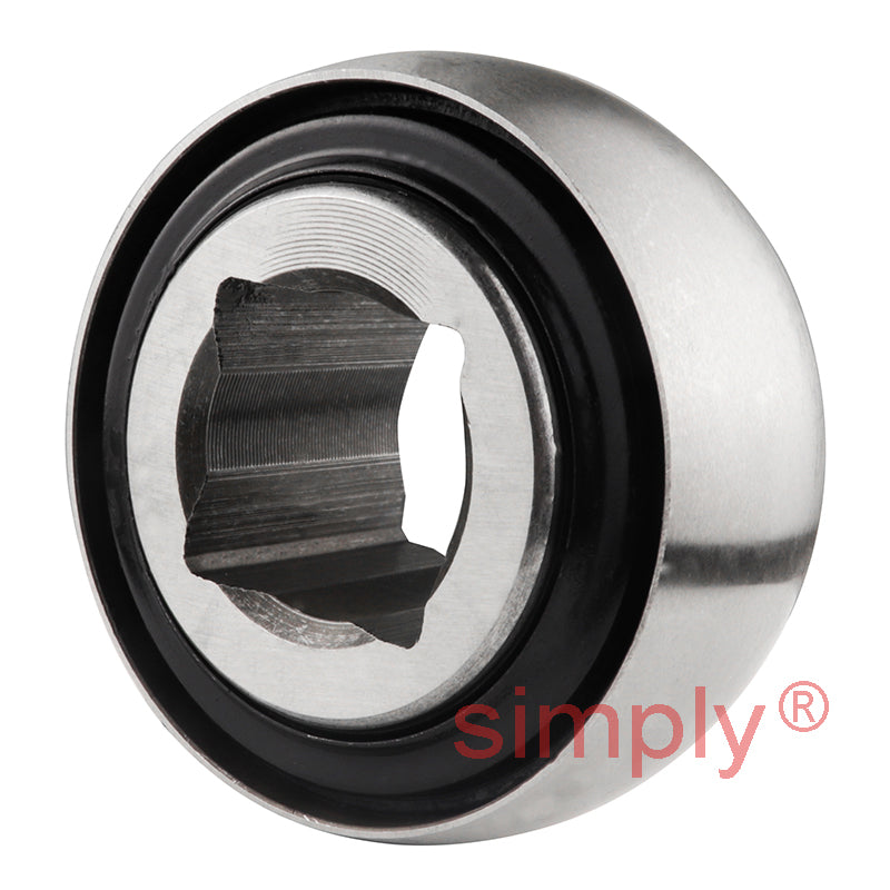 W208PPB8 1.18 inch Square Bore Spherical Outer Disc Harrow Bearing 1.18x3.1496x1.437 inch