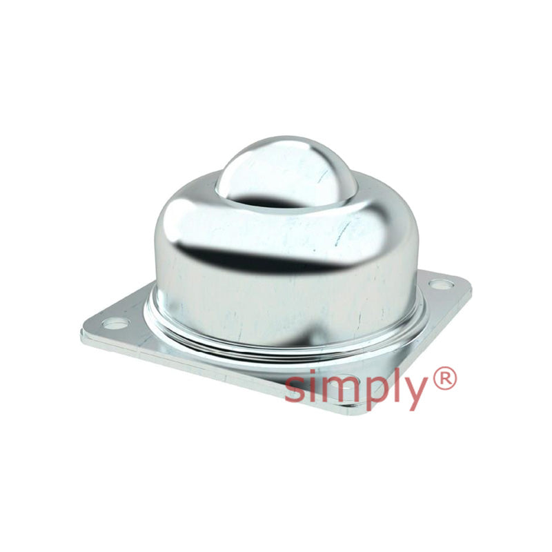 High-Performance 4 Bolt Surface Mount Ball Transfer Unit with 38.1mm Steel Ball - Allow 2-3 Days