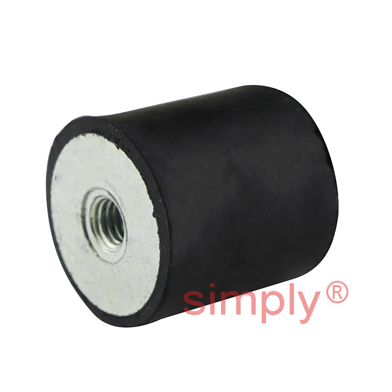 High-Performance Female/Female Anti-Vibration Bobbin 40x25mm M8 Threads