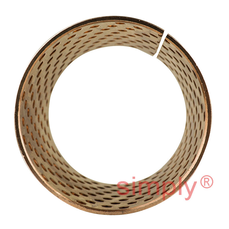 Wrapped Bronze Plain Bush with Through Holes 70x75.5x80mm