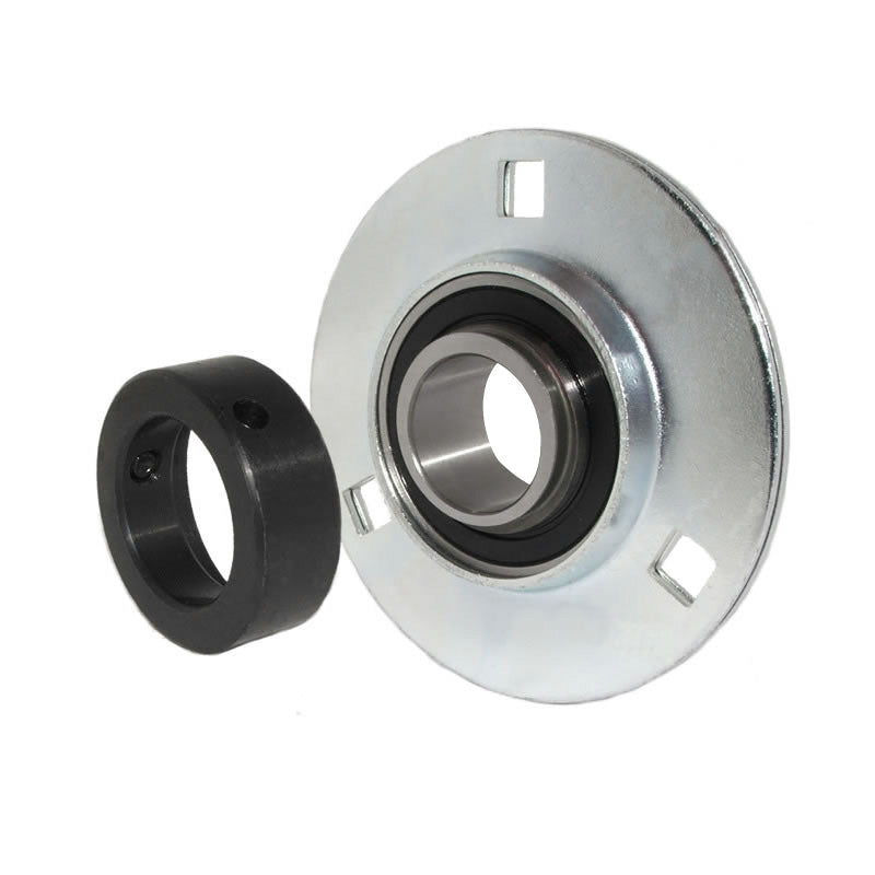 SKF PF3/4FM Square Cast Housing with Grub Screw 3/4 inch Insert 