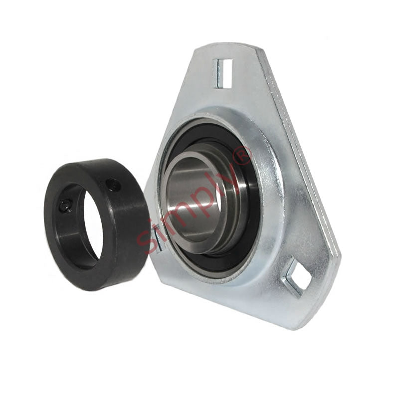 SKF PFD20FM Pressed Steel Triangular Housing with Eccentric Locking Collar 20mm Insert 