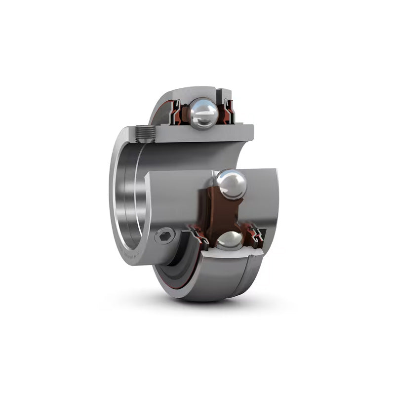 SKF YAR208-109-2F Grub Screw Type Bearing Insert 1-9/16 inch Bore 80mm Outside Diameter
