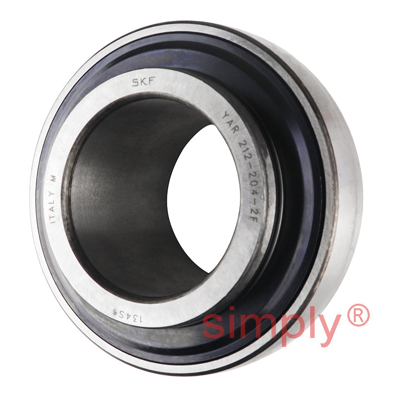 SKF YAR212-204-2F Grub Screw Type Bearing Insert 2-1/4 inch Bore 110mm Outside Diameter