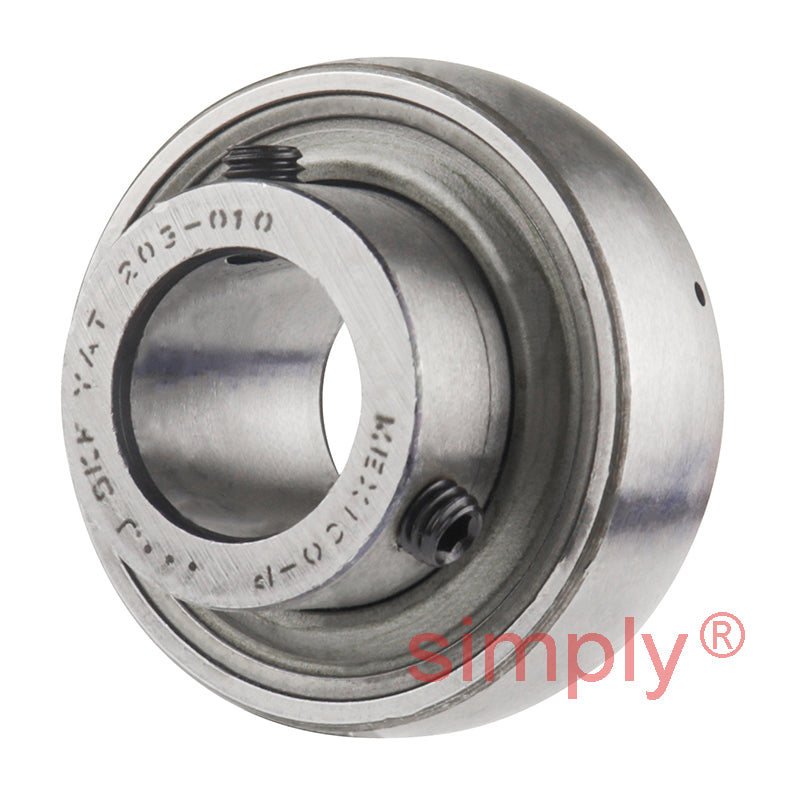 SKF YAT203-010 Grub Screw Type Bearing Insert 5/8 inch Bore 40mm Outside Diameter