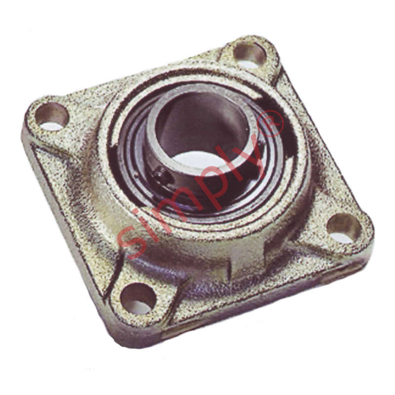 SKF FY1-15/16TF/VA201 Y Bearing Four Bolt Square High Temperature Flange Unit Housing with Steel Cage Insert for Imperial Shaft 1-15/16inch