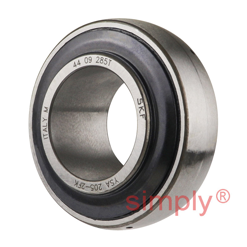 SKF YSA205-2FK Tapered Bore Bearing Insert 20 mm Bore (without Adaptor Sleeve) 52mm Outside Diameter