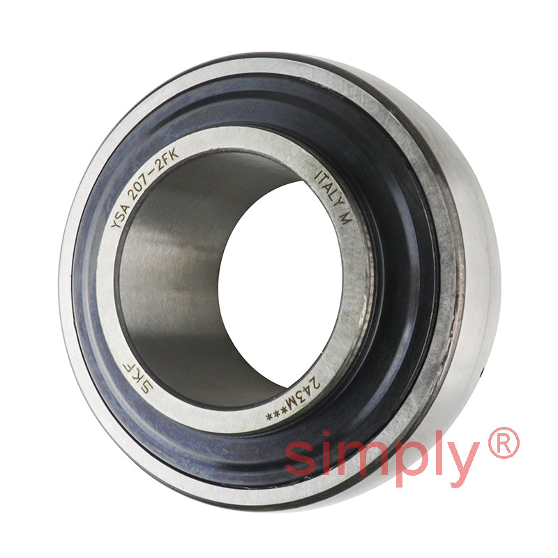 SKF YSA207-2FK Tapered Bore Bearing Insert 30 mm Bore (without Adaptor Sleeve) 72mm Outside Diameter