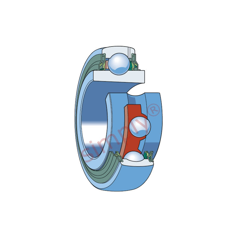 SKF YSA213-2FK Tapered Bearing Insert 2-3/16 inch with HA2313 Adaptor Sleeve 120mm Outside Diameter