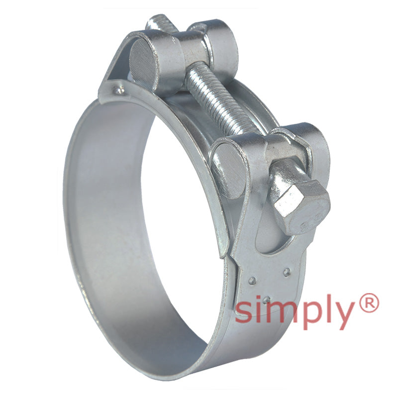 JSC051MS Zinc Plated Steel Jubilee Superclamp Clip Adjustment Range 48mm - 51mm Band Width 20mm